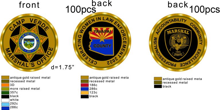 WE MAKE CUSTOM CHALLENGE COINS, LAPEL PINS & BOTTLE OPENERS