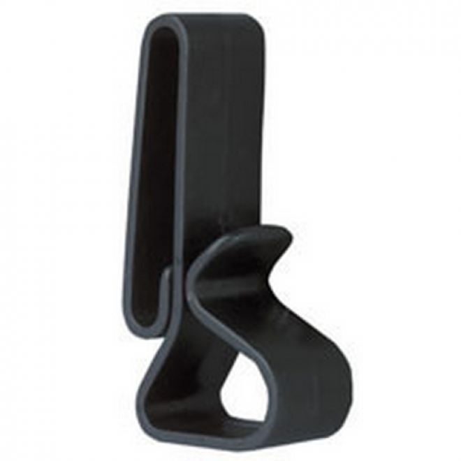 HEARING PROTECTION BELT CLIP HOLDER.