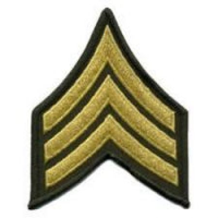 Los Angeles County Sheriff's SERGEANT (SGT) Class B Chevrons - Sold in Pairs.