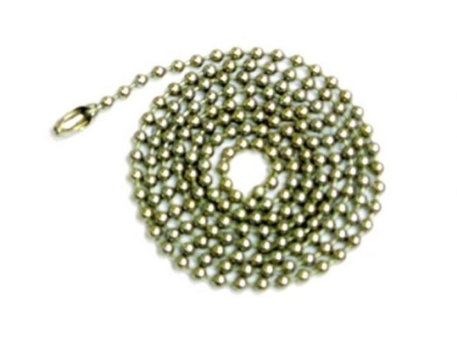 NECK ID / BADGE HOLDER REPLACEMENT CHAIN, 30" LONG.