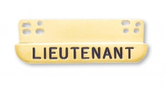 Rank Name Plate Holder