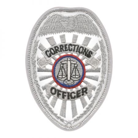 CORRECTIONAL OFFICER SOFT BADGE - REFLECTIVE