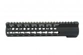 HG02 12" Key Mod Ultra Slim Free Float Hand Gaurd - Black