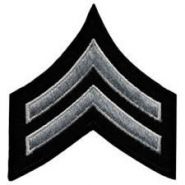 LAPD CORPORAL Chevron - P3 - Sold in Pairs