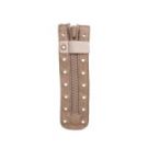 *CLEARANCE*  8 Eyelet Boot Zippers - BLK