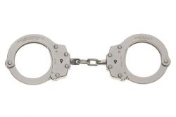 Model 700 - Nickel Finish, Chain Link Handcuff