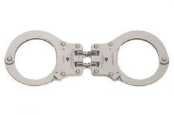 Model 801 - Hinged Handcuff - Nickel Finish