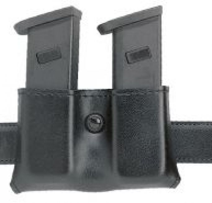 079 SLIMLINE OPEN TOP DOUBLE MAGAZINE POUCH - 1 3/4" BELTS.