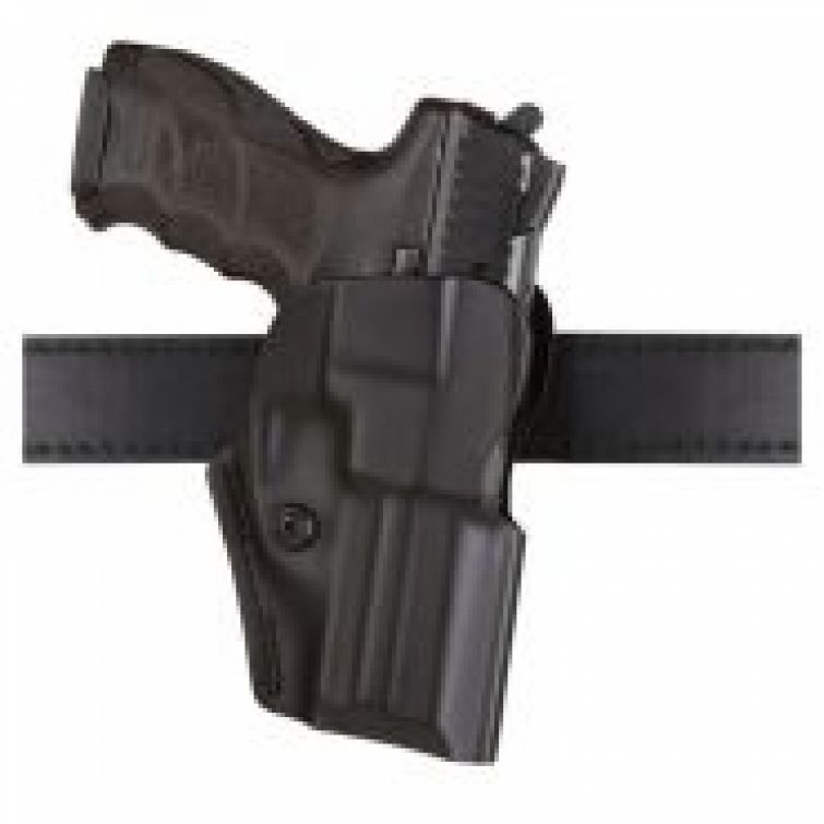 CLEARANCE - Open Top Concealment Belt Clip Holster with Detent - GLOCK 17 DARK EARTH RIGHT-HANDED.