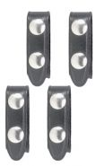 Metal Snap Belt Keepers - 4 Pack