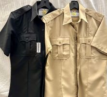 4 POCKET CLASS B SHORT SLEEVE DUTY SHIRT WITH HIDDEN ZIPPER & UNDERARM VENTILATION.