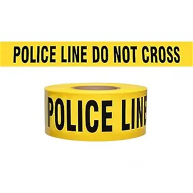 POLICE LINE DO NOT CROSS BARRICADE TAPE - 3" x 1000FT.