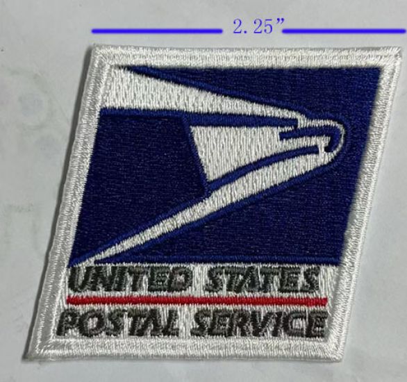 USPS EAGLE UNIFORM PATCH. - EAGLE OVER USPS